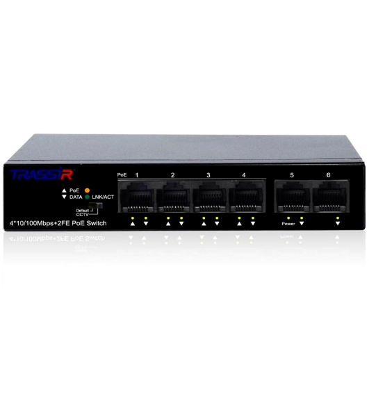 Коммутатор Trassir TR-NS1106-60-4POE