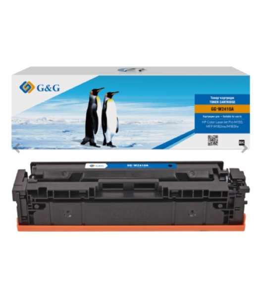 Картридж лазерный G&G GG-W2410A черный (1050стр.) для HP Color LaserJet Pro M155;MFP M182nw/M183fw