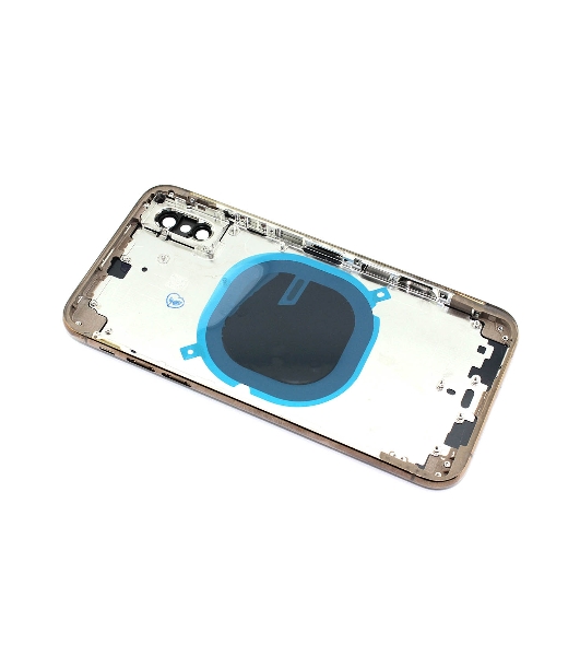 Задняя крышка (корпус) в сборе с рамкой для Apple iPhone Xs gold
