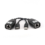 Кабель Gembird USB 2.0 удлинительный AM/AF/RJ45Fx2 по витой паре, фото4