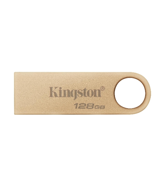 Флешка USB Kingston DataTraveler SE9 G3 (DTSE9G3/128 Gb), 128Gb, USB 3.2 Gen 1, R/W 220/100, золотистый