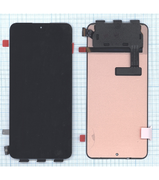Дисплей для Xiaomi 13T в сборе с тачскрином черный orig