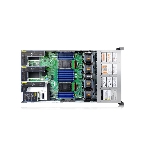 Серверная Платформа Gooxi SL201-D12R-NV-G4 2U Direct-attached Backplane 12_2.5/3.5 SAS/SATA/NVMe Hard Drive Bay Eagle-stream Server Barebone + 800W CRPS modules + standard rail kit, фото8