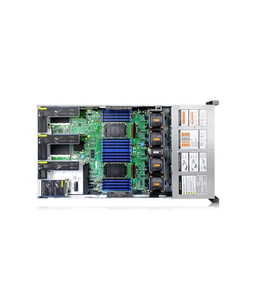 Серверная Платформа Gooxi SL201-D12R-NV-G4 2U Direct-attached Backplane 12_2.5/3.5 SAS/SATA/NVMe Hard Drive Bay Eagle-stream Server Barebone + 800W CRPS modules + standard rail kit