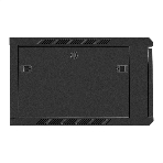Шкаф телекоммуникационный 19' настенный 6U ExeGate EC-WM-6U.600.G.BLACK (19', 6U, 600x600x370 мм (ШхГхВ), передняя дверь закаленное стекло, съемные боковые панели, пыле- и влагозащита IP23, черный RAL 9004), фото6