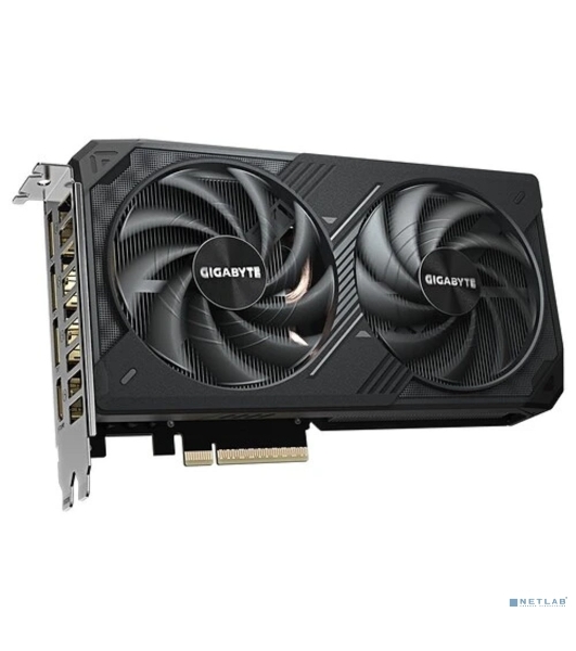 Видеокарта Gigabyte GeForce RTX 5060Ti Windforce, NVIDIA RTX 5060 Ti, 16G GDDR7, 128 бит, PCI-e 5.0, 1xHDMI, 3xDP, 2572 МГц