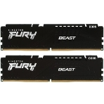 Оперативная память Kingston Fury Beast, DDR5, 32GB (1x32GB), 5600MHz, CL40, DIMM, с радиаторами, черный, фото13