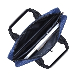 Сумка для ноутбука ExeGate EX264613RUS Office F1590 Dark-Blue, темно-синяя, полиэстер, для ноутбуков до 15.6', фото3