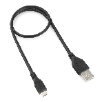 Кабель Gembird/Cablexpert USB 2.0 Pro, AM/microBM 5P, 0.5м, экран, черный, пакет, фото 1