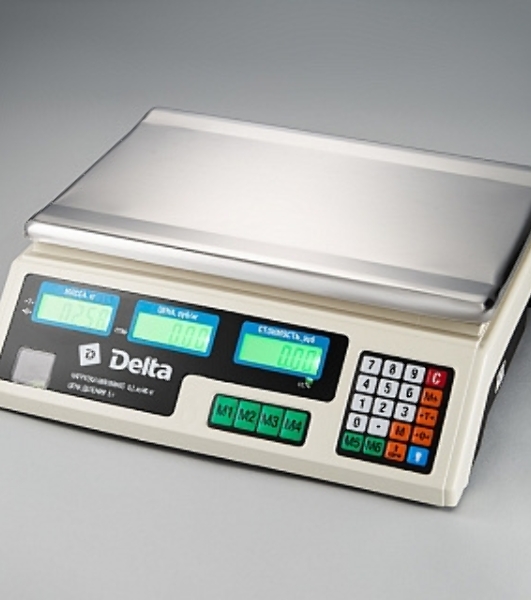 Весы торговые Delta ТВН-40 до 40кг/5г