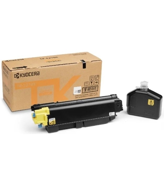 Картридж лазерный Kyocera TK-5270Y (1T02TVANL0) желтый для M6230cidn/M6630cidn/P6230cdn 6000 стр.