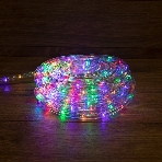 Дюралайт Neon-night LED фиксинг (2W), 24 LED/м, мульти (RYGB), 10 м, фото 1