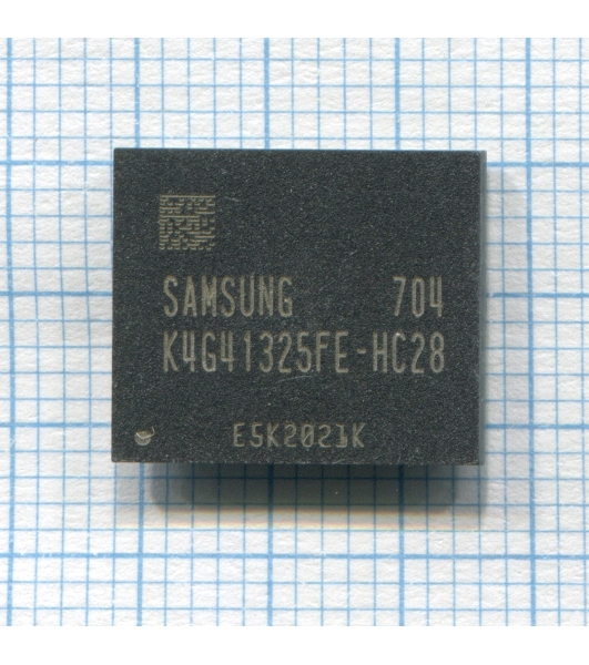 Видеопамять GDDR5 Samsung K4G41325FE-HC28