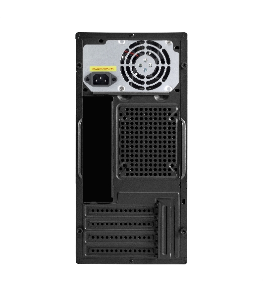 Компьютерный корпус Minitower ExeGate BAA-308M-AAA450 (mATX, БП AAA450 с вент. 8см, 2*USB, HD Audio, черный)