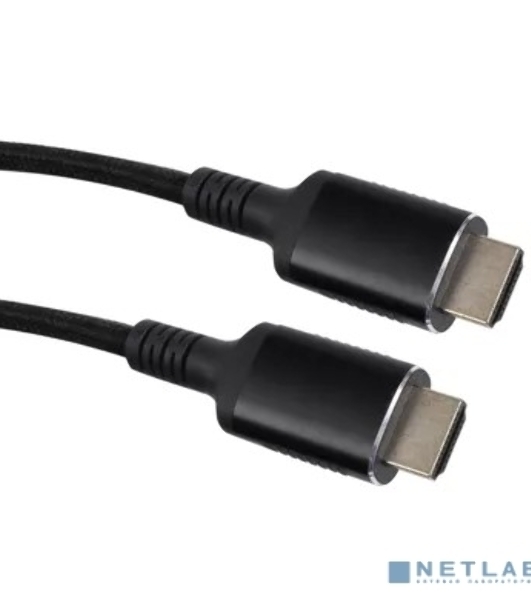 Кабель iOpen HDMI 19M/M,ver. 2.1 8KX60Hz (Econom) оплетка 1.5m ACG859B-1.5
