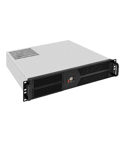 Серверный корпус ExeGate Pro 2U400-04 (RM 19', высота 2U, глубина 400, без БП, 2хUSB)