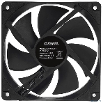 Вентилятор для корпуса Digma DFAN-120-7 черный, 120 мм, 1200 об/мин, 23 дБ, 4 pin, фото5