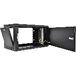 Шкаф телекоммуникационный настенный разборный ЦМО ЭКОНОМ 9U (600 x 650) дверь металл, черный (ШРН-Э-9.650.1-9005), фото8
