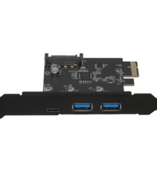 Контроллер USB 3.1 Gembird SPCR-03 в разъем PCI-e, 2xUSB-A + 1xType-C