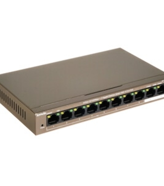Коммутатор Tenda TEF1110P-8-102W 8PORT 100M 8POE