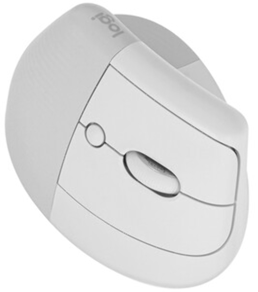 Мышь беспроводная Logitech Lift белый, 4000 dpi, радиоканал, Bluetooth, USB, кнопки - 6