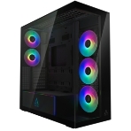 Компьютерный корпус Arctic Cooling ARCTIC Xtender (Mirror Black) арт. ACPCC00018A, фото15