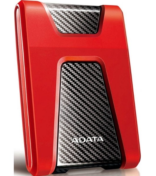 Внешний HDD 2.5' ADATA HD650, 2TB, USB 3.2 Gen 1 Type-A, 5400 rpm, красный