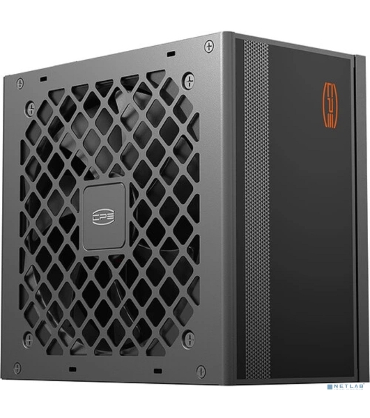 Блок питания PCCooler, 1000W 80 PLUS Gold (ATX, 3.1, Full modular, 1x24(20+4)pin, 2xCPU 8(4+4)pin, 3xPCIe*2 8(6+2)pin, 1x12VHPWR, 9xSATA*3, 3xMOLEX4pin, Active, 120x120мм, 140x150x86мм, APFC, OVP/UVP/SCP/OPP/OCP/OTP/SPD, black)