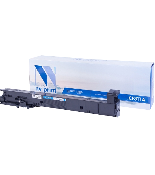 Картридж лазерный NVPrint совместимый HP CF311A Cyan для LJ M855dn/M855x/M855x/M855xh (31 500k)