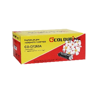 Картридж лазерный Colouring CG-CF283A черный (1500 стр.) для HP LaserJet Pro MFP M125/M127fn/M127fw/M225dn