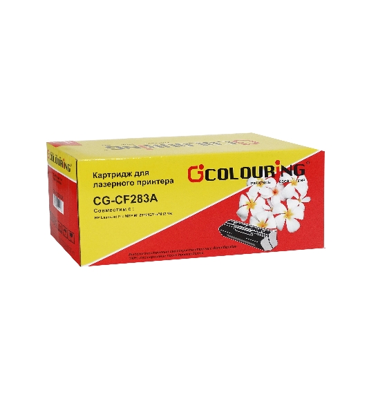Картридж лазерный Colouring CG-CF283A черный (1500 стр.) для HP LaserJet Pro MFP M125/M127fn/M127fw/M225dn