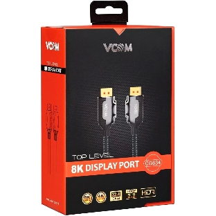 Кабель соединительный VCOM CG634-2M DISPLAY PORT v1.4, 8K@60Hz, 2 м