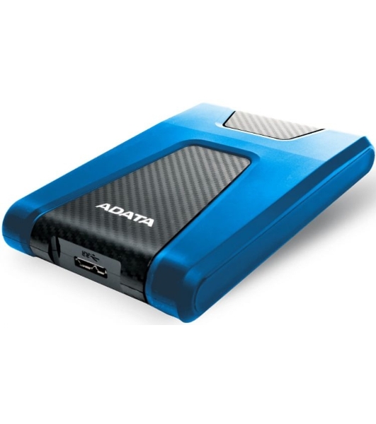 Внешний HDD 2.5' ADATA HD650, 2TB, USB 3.2 Gen 1 Type-A, 5400 rpm, синий