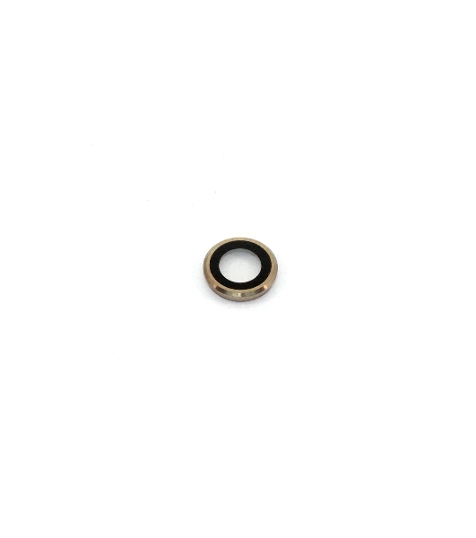 Стекло камеры для Apple Iphone 6Plus/6SPlus с рамкой розовое