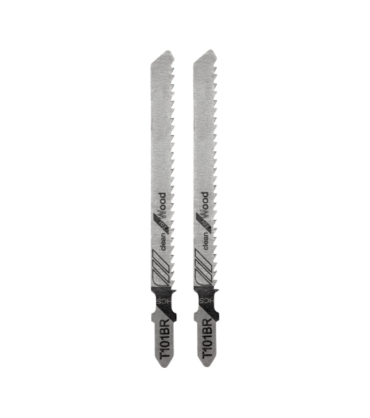 Пилка для электролобзика Kranz 100 мм 10 з/д 4-30 мм обр. зуб. T101BR (2 шт./уп.) (дерево)