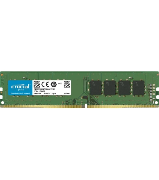 Оперативная память Crucial, DDR4, 16GB (1x16 GB), 3200 MHz, CL22, DIMM