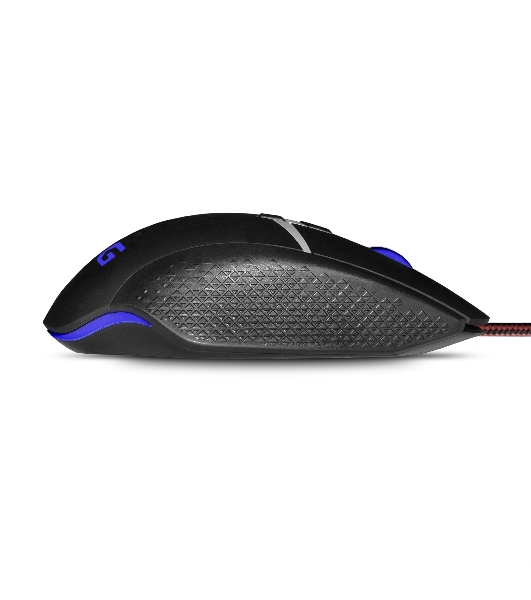 Мышь проводная ExeGate Gaming Standard Laser GML-13 черный, 4000 dpi, USB, кнопки - 8