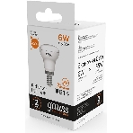 Лампа светодиодная Gauss Elementary 63116 6Вт цок.: E14 рефлек. 220B 3000K св. свеч. бел. теп. (упак.: 10 шт), фото3