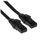 Патч-корд Vention прямой UTP cat.6a, RJ45 угол 90 - 15м. Черный, фото4