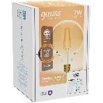 Лампа cветодиодная Gauss Smart Home Filament G95 7W 740lm 2500К E27 диммируемая LED, фото9