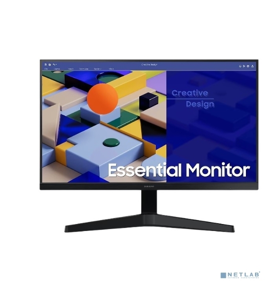 Монитор 27' Samsung S27C310EAI черный IPS 1920x1080, 75 Гц, 5 мс, 16:9, 250 кд/м2, 1xHDMI, 1xVGA