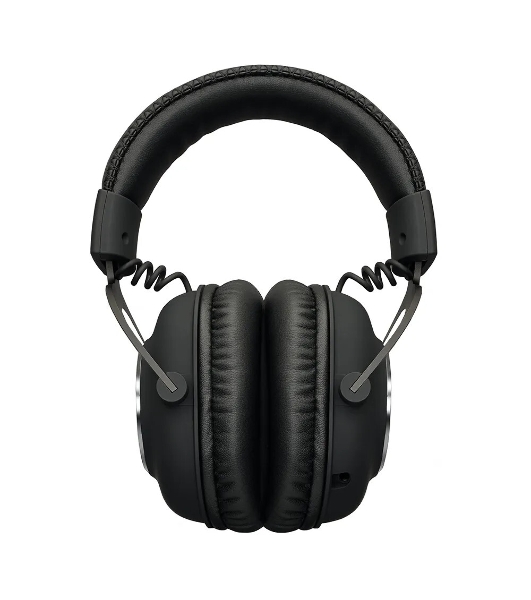 Гарнитура Logitech G PRO X чёрный, беспроводная, USB, подвижный микрофон, отсоединяемый кабель 2 м