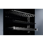 Духовой шкаф с паром Electrolux EOD5C70BZ SteamBake,цвет -черный, утапливаемые переключатели, таймер отключения, отложенный старт, будильник, хромированные направляющие из нержавеющей стали Easy Entry, телескопические направляющие FlexiRunners (1 ур) с изменением высоты установки, 3 стекла, каталитическая очистка, фото6