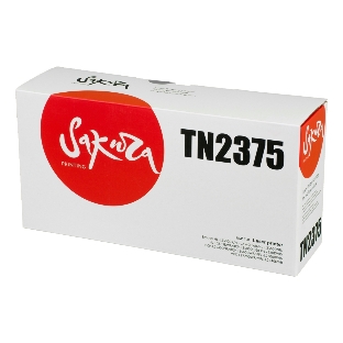 Картридж лазерный Sakura TN2375 для Brother HL-L2300DR, HL-L2340DWR, HL-L2360DNR, HL-L2365DWR, DCP-L2500DR, DCP-L2520DWR, DCP-L2540DNR, DCP-L2560DWR, MFC-L2700DWR, MFC-L2720DWR, MFC-L2740DWR, 2600 к.