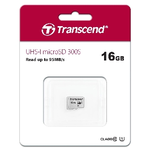 Флеш карта microSD 16Gb Transcend microSDHC Class 10 UHS-1 U1, (без адаптера), TLC
