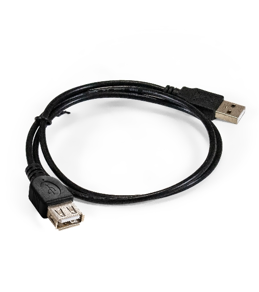 Удлинитель USB 2.0 ExeGate EX-CC-USB2-AMAF-0.75 (Am/Af, 0,75м)