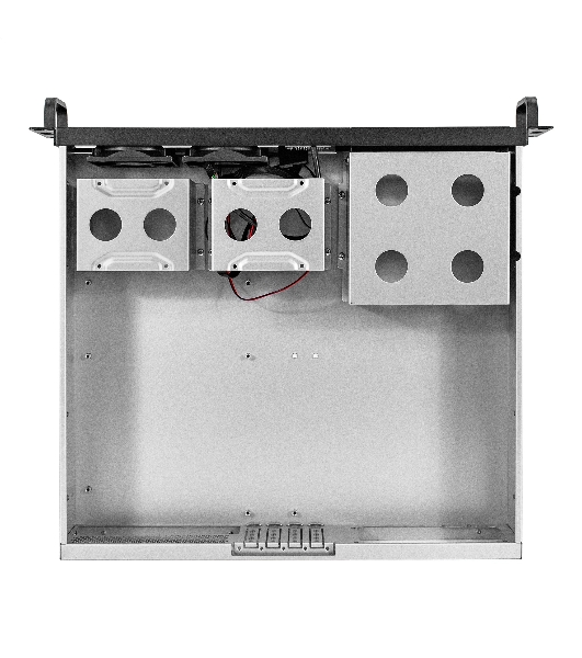 Серверный корпус ExeGate Pro 2U400-04 (RM 19', высота 2U, глубина 400, без БП, 2хUSB)