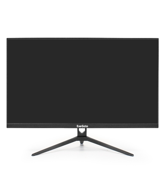 Монитор 27' ExeGate ProSmart EV2707A VA 1920x1080, 75 Гц, 5 мс, 16:9, 280 кд/м², 1xHDMI, 1xVGA, 3.5 мм, черный
