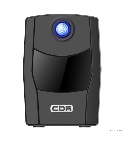 Источник бесперебойного питания CBR QTM-850T-2F-LCUC Line Interactive 850VA/480W 9Ah12V 2 x Shuko, HID-USB, RJ45/11