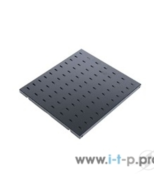 Полка ЦМО перфорированная, глубина 390 мм, черный (СВ-39-9005)
